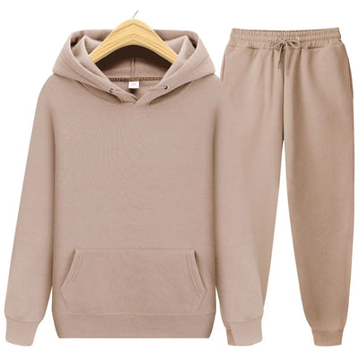 Robin – Hoodie Jogger Set – Soft Fabric – Gray 18