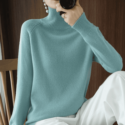 Romy – Women's Turtleneck Sweater – Warm Fabric – Various Colors 1