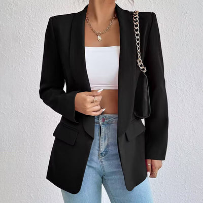 Ronja – Tailored Blazer – Modern Fit – Black 0