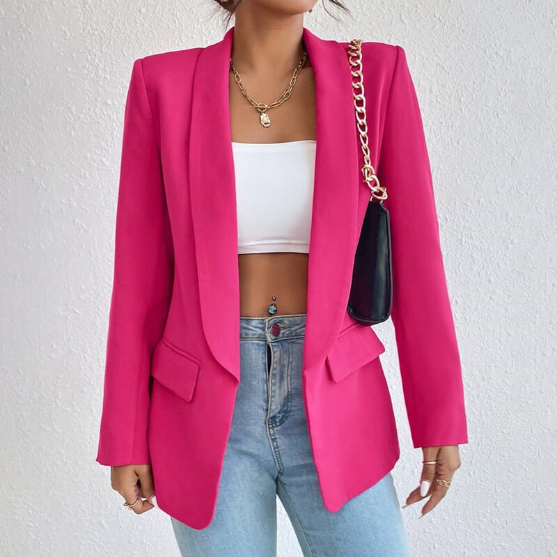 Ronja – Tailored Blazer – Modern Fit – Black 1