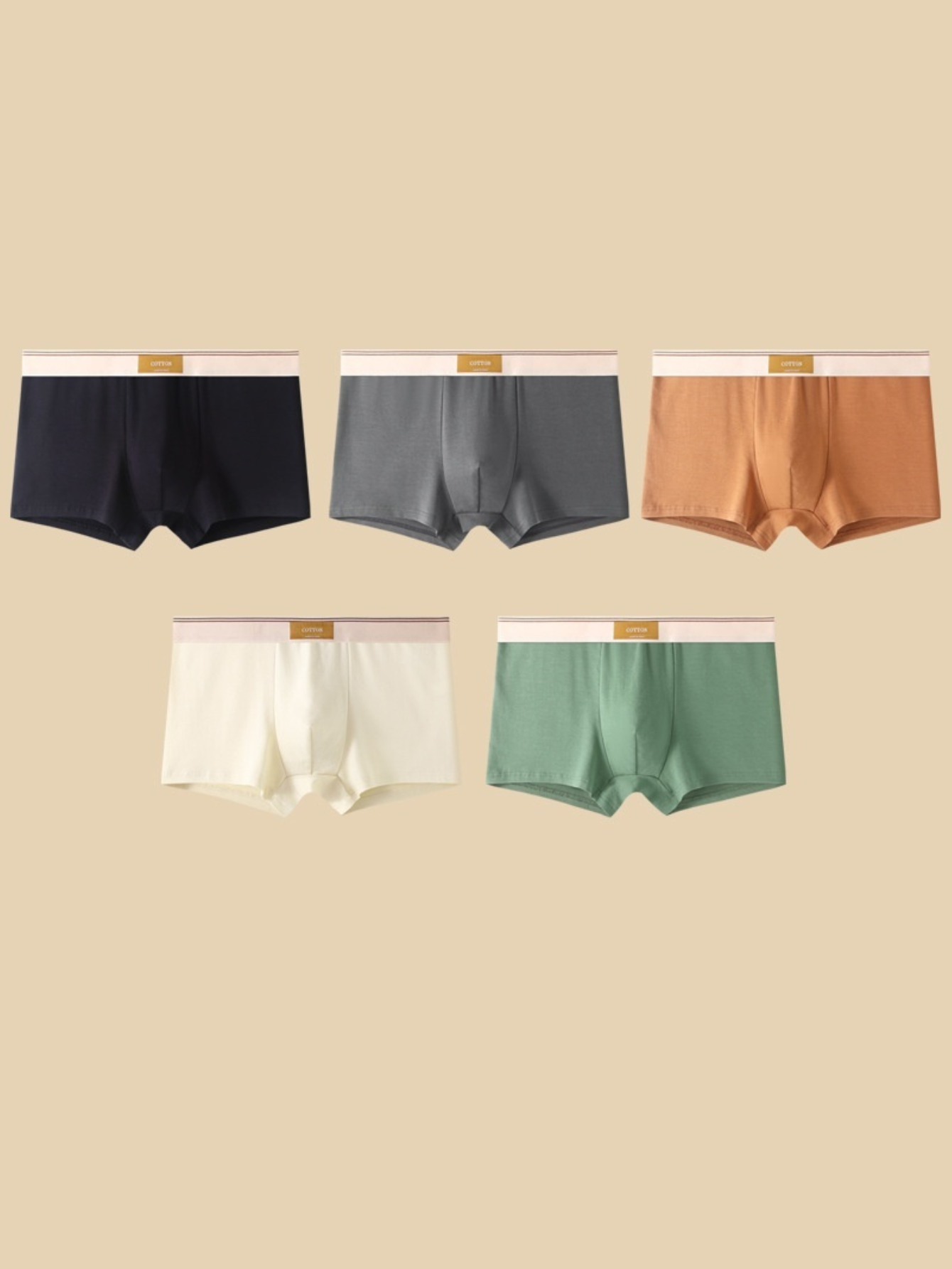 Ruby – Mens Boxer Shorts – Breathable Cotton – 4-Pack 2