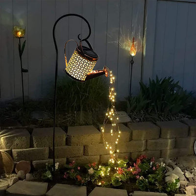 Solar Lantern – Retro Decorative Design – Copper Wire – Warm White – 80 cm – Enchantedcan™ 0