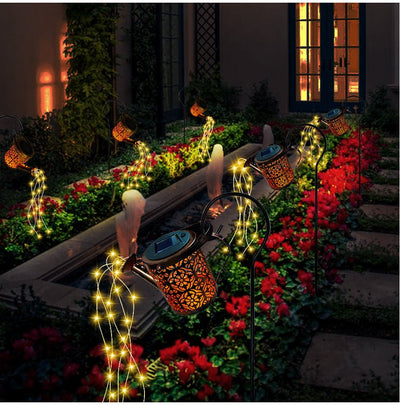 Solar Lantern – Retro Decorative Design – Copper Wire – Warm White – 80 cm – Enchantedcan™ 3