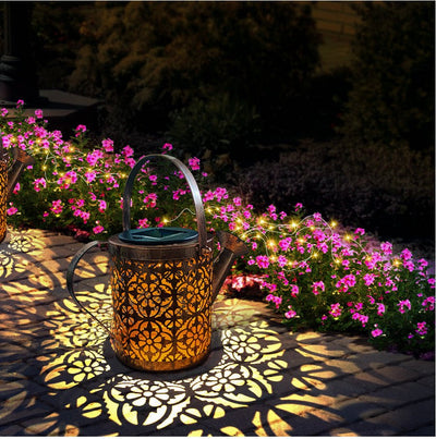Solar Lantern – Retro Decorative Design – Copper Wire – Warm White – 80 cm – Enchantedcan™ 4