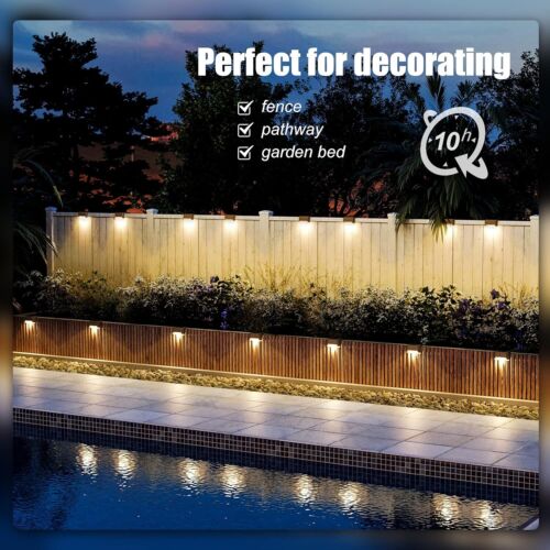 Solar Step Light – IP65 Weatherproof – Durable Plastic – Black – GardenBrite 3
