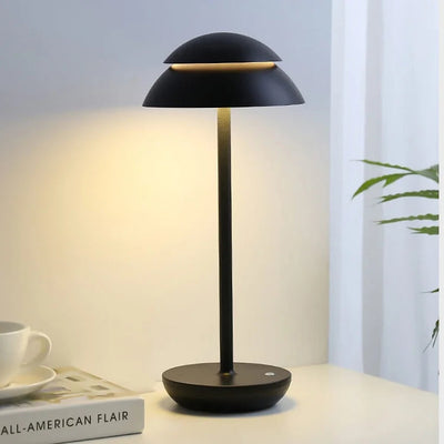 Table Lamp – Cordless Rechargeable Dimmable – Aluminum – Warm White – 15 x 34 cm – Luminous Prestige 0