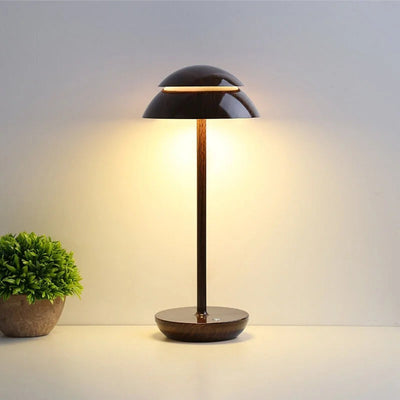 Table Lamp – Cordless Rechargeable Dimmable – Aluminum – Warm White – 15 x 34 cm – Luminous Prestige 3