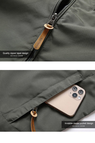 Thomas – Functional Softshell Outdoor Jacket – Weatherproof – Black 7