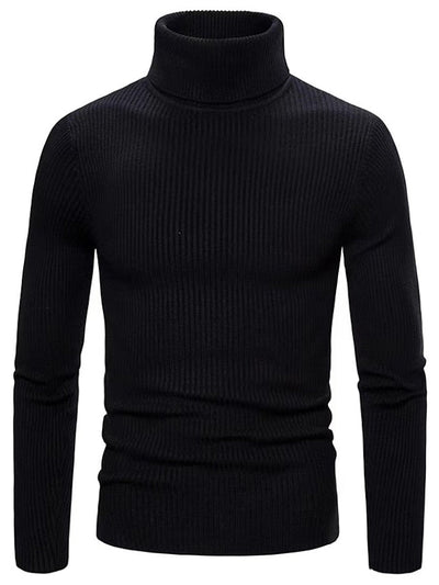 Tom Polo – Elegant Wool Sweater – Dark Gray 0