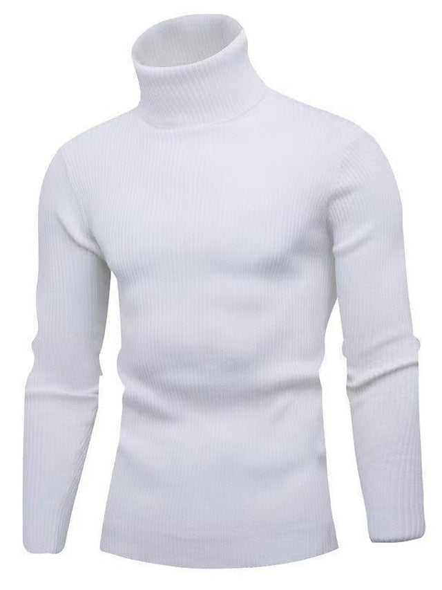 Tom Polo – Elegant Wool Sweater – Dark Gray 1