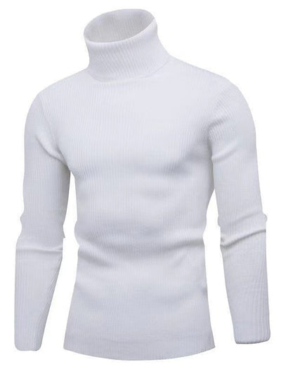 Tom Polo – Elegant Wool Sweater – Dark Gray 1