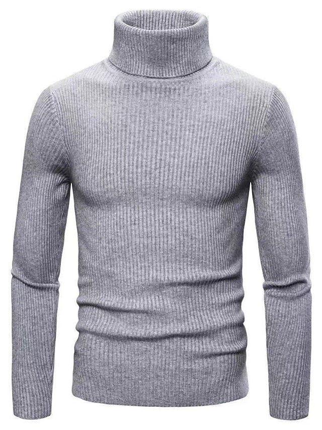 Tom Polo – Elegant Wool Sweater – Dark Gray 3