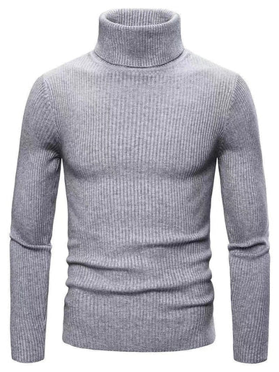 Tom Polo – Elegant Wool Sweater – Dark Gray 3