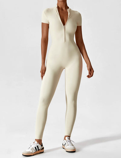 Wanda – Sporty Full Body Bodysuit – Elastic – Black 13
