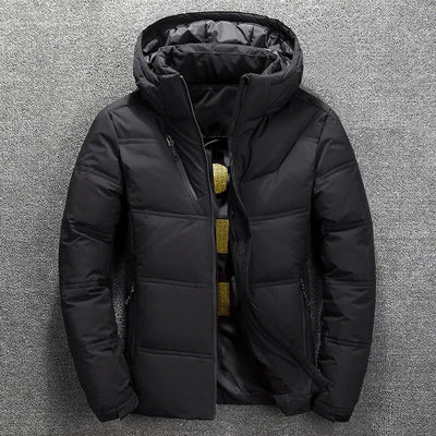 Wulfin – Men's Puffer Jacket – Lightweight Down – Black 0
