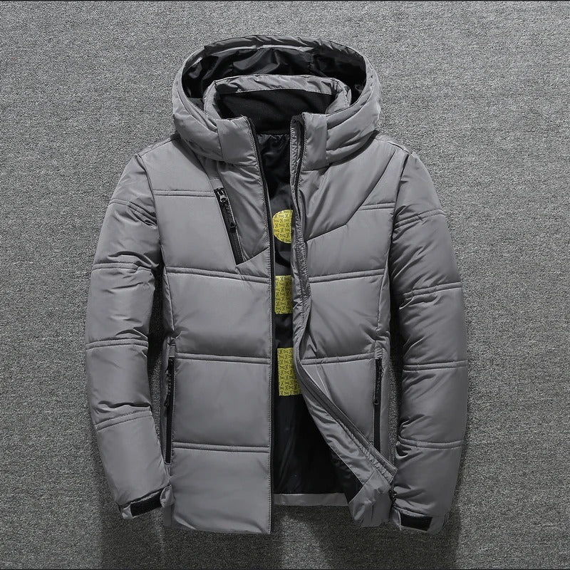 Wulfin – Men's Puffer Jacket – Lightweight Down – Black 3