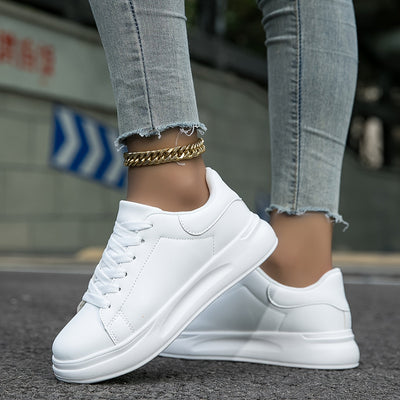 Zania – Ladies Orthopedic Sneakers – White – Lightweight Comfort 1