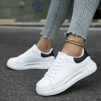 Zania – Ladies Orthopedic Sneakers – White – Lightweight Comfort 4